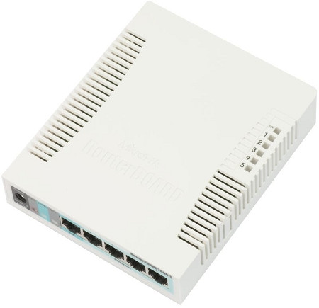 MikroTik RB260GS 5 Port Gigabit Managed Switch + SFP Fibr... MikroTik — view 2