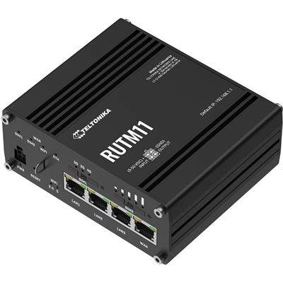 Teltonika RUTM11 4G LTE Cat 6 Cellular Wi-Fi Router with Dual SIM and GNSS Teltonika — view 2