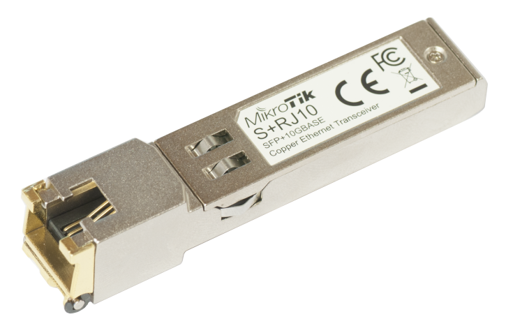 MikroTik RJ45 SFP+ 10/100/1000M 2.5G/5G/10G Copper Ethernet Module MikroTik — view 2