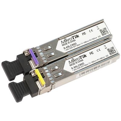 MikroTik Pair of SFP 1.25G modules for 80km 1490nm/1550nm S-45LC80D MikroTik — view 2