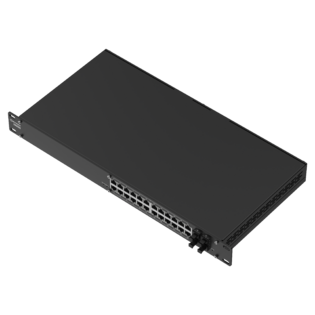 Teltonika SWM282 24 Port Managed Gigabit Full PoE Ethernet Switch Teltonika — view 2