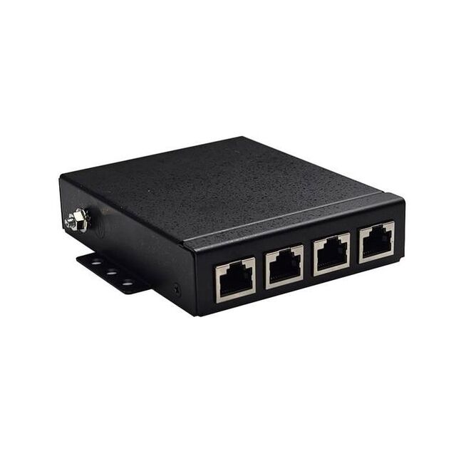 Tycon Systems 10G Ethernet 4 Port PoE Lightning/Surge Suppressor Protector Tycon Systems — view 2