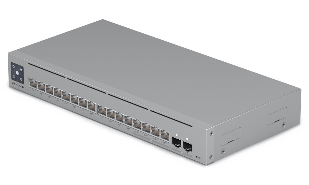 Ubiquiti UniFi 16-port, Layer 3 Switch with Etherlighting, 2.5 GbE, PoE++ Ubiquiti — view 2