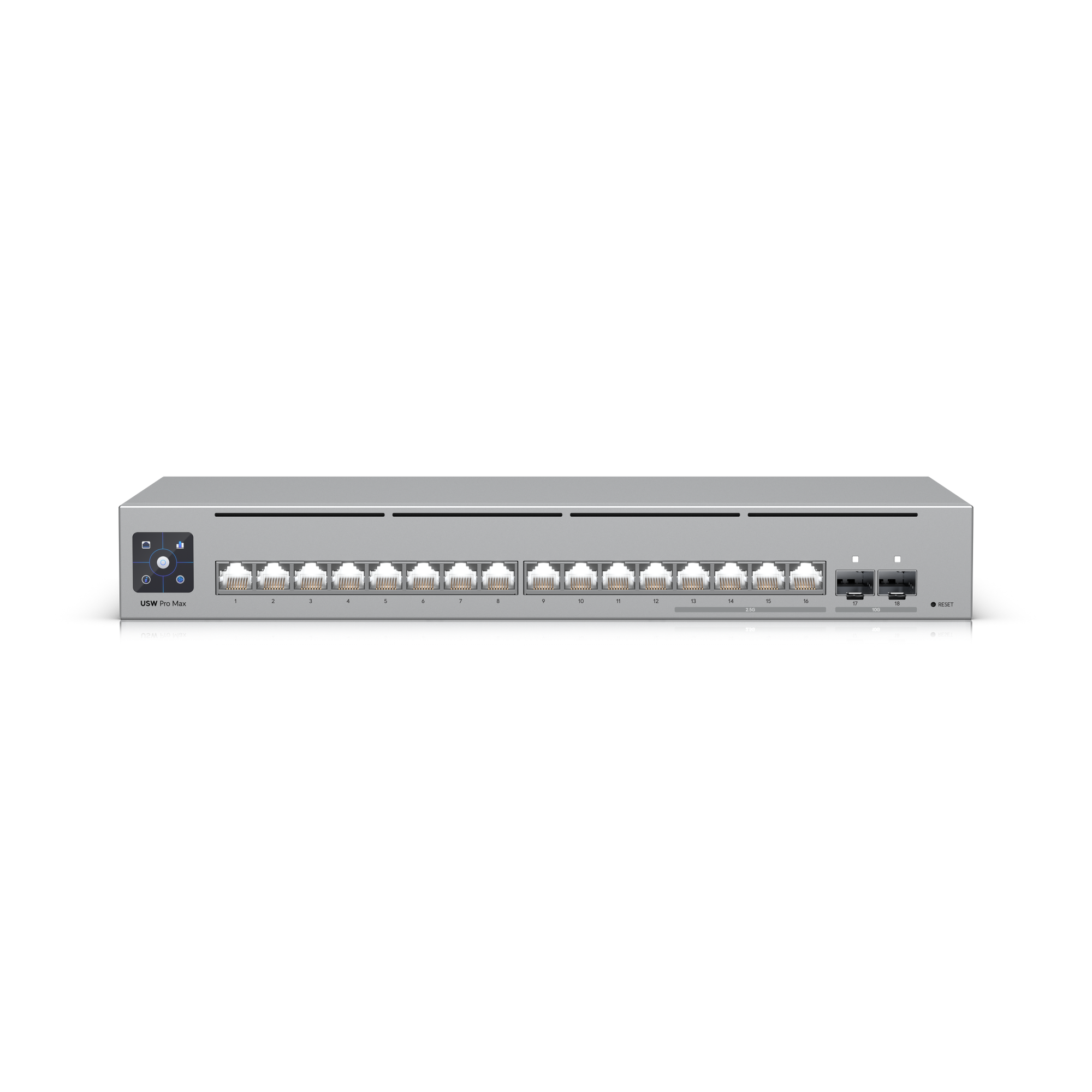 Ubiquiti UniFi 16-port, Layer 3 Switch with Etherlighting 2.5 GbE Ubiquiti — view 2