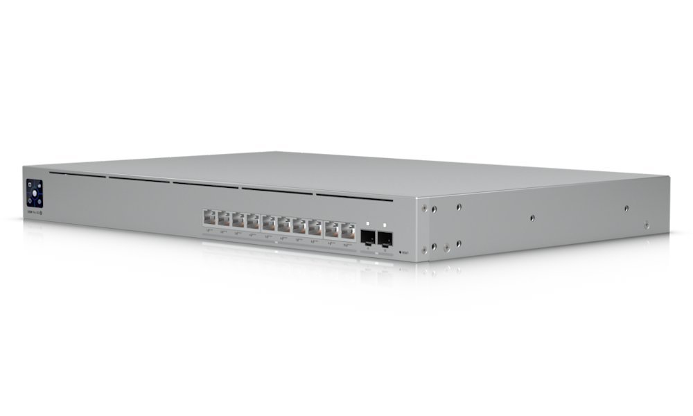 Ubiquiti UniFi Pro XG 10 PoE 1U, professional-grade 10-port, Layer 3 Etherlighting™ PoE+++ switch with (10) 10 GbE and (2) 10G SFP+ ports Ubiquiti — view 2