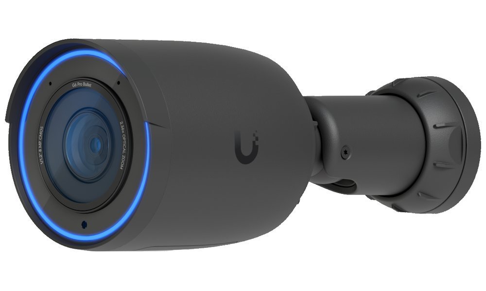 Ubiquiti UniFi Black G6 Pro Bullet All-weather 4K PoE+ Camera with Multi-TOPs AI Engine and 2.36x optical zoom Ubiquiti — view 2