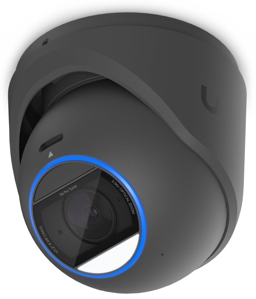 Ubiquiti UniFi G6 Pro Turret Black All-weather tamper-resistant 4K PoE+ camera with a Multi-TOPS AI engine, 2.36x optical zoom Ubiquiti — view 2