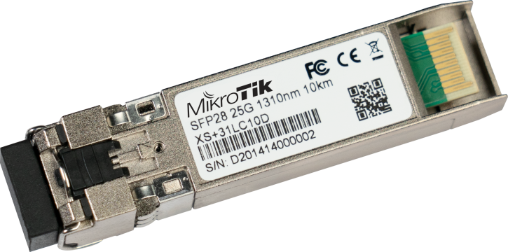 MikroTik Combined 1.25G SFP, 10G SFP+ and 25G SFP28 module MikroTik — view 2