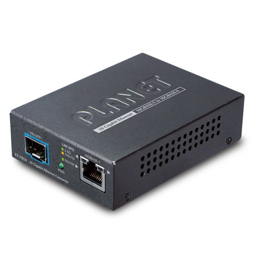 Planet XT-705A 10G/5G/2.5G/1G/100M Copper to 10GBASE-X SFP+ Media Converter Planet — view 2
