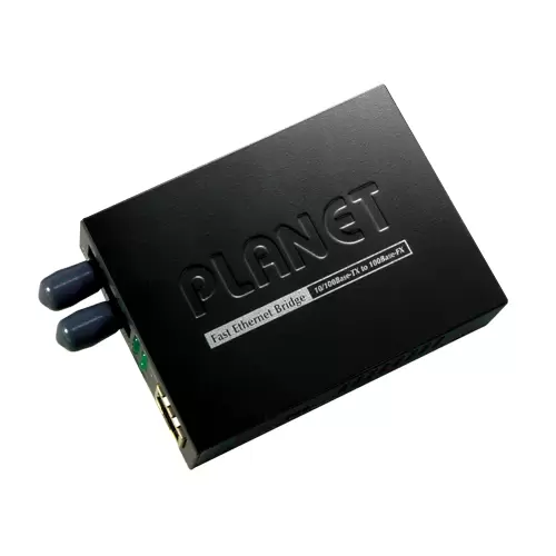 Planet FT-801 10/100Base-TX to 100Base-FX (ST) Bridge Media Converter, LFPT Supported Planet — view 2