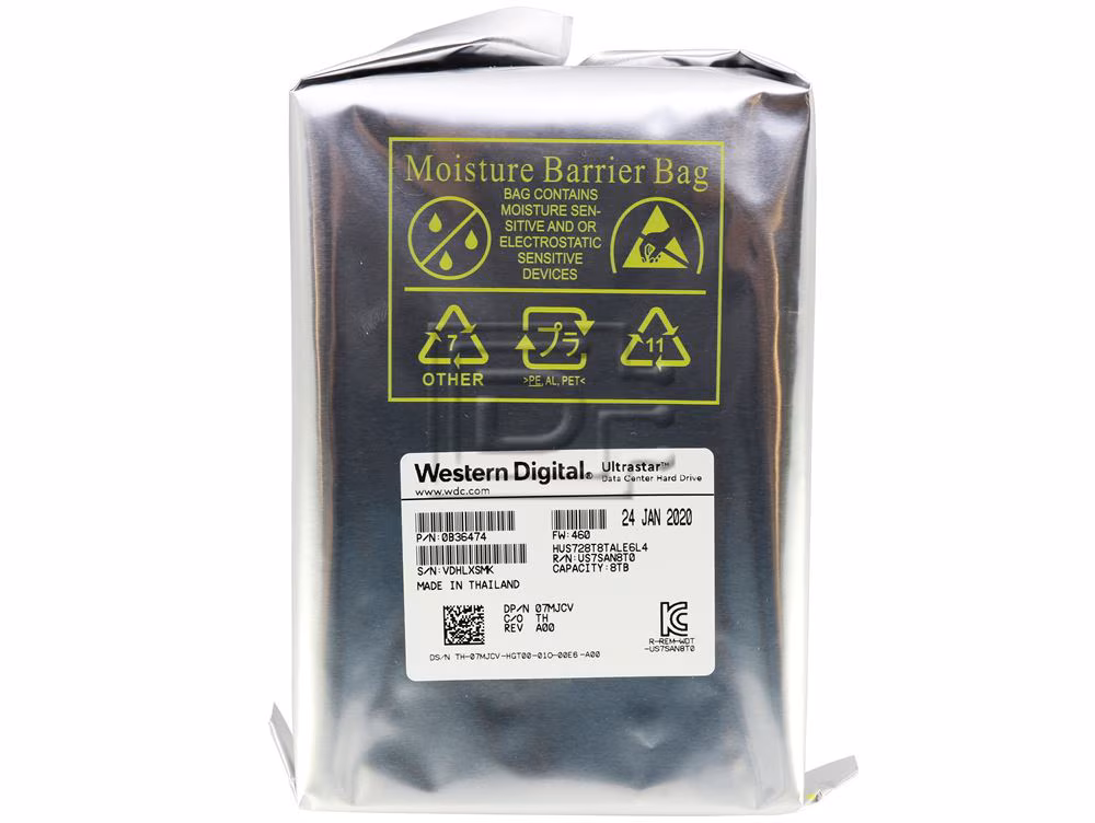 Western Digital Ultrastar 3.5" DC HC320 8TB WD — view 2