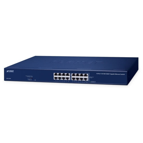 Planet GSW-1601, 16-Port 10/100/1000Mbps Gigabit Ethernet Switch Planet — view 2