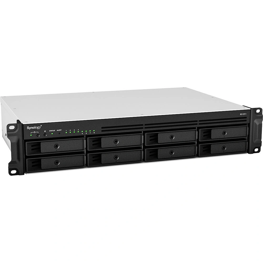 Synology RS1221+ 2U Rack 8 Bay NAS RTG (96Tb) 8x WD 12Tb Red RTGWD — view 2