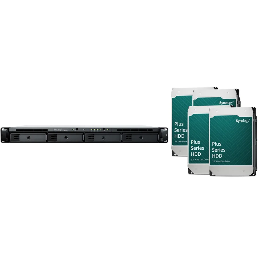 Synology RGT RS422+ 1U 4 Bay Rackmount NAS(16Tb) 4x Synology Plus Series 4Tb Synology — view 2