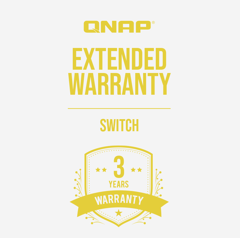 QNAP LW-SWITCH-YELLOW-3Y-EI QNAP — view 2