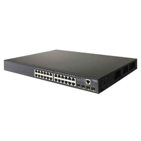 EDGECORE 24 Port Gigabit PoE+ Managed L2+/L3 Lite Switch. Edgecore — view 2