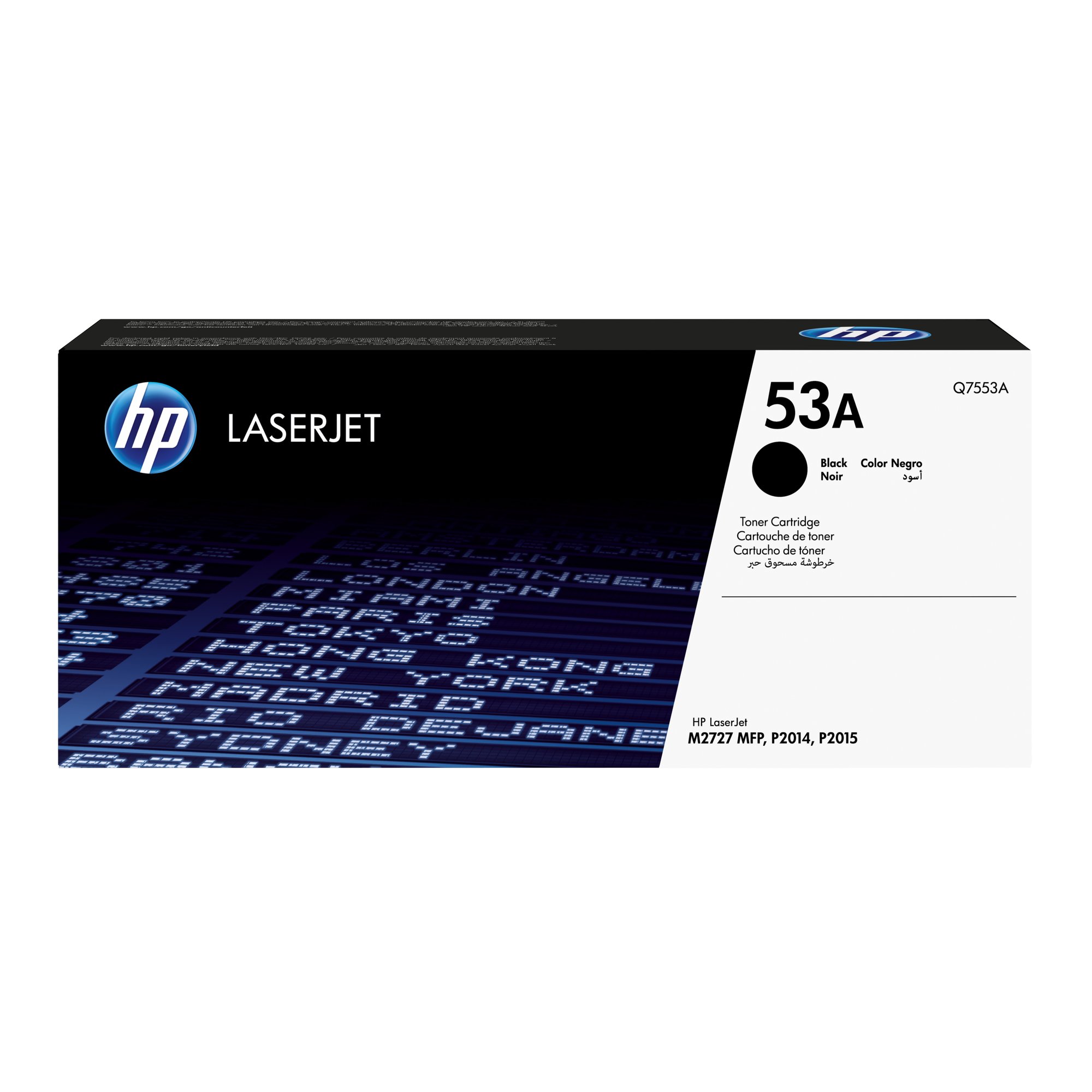 HP 53A BLACK LJ TONER CART Q7553A HP — view 2