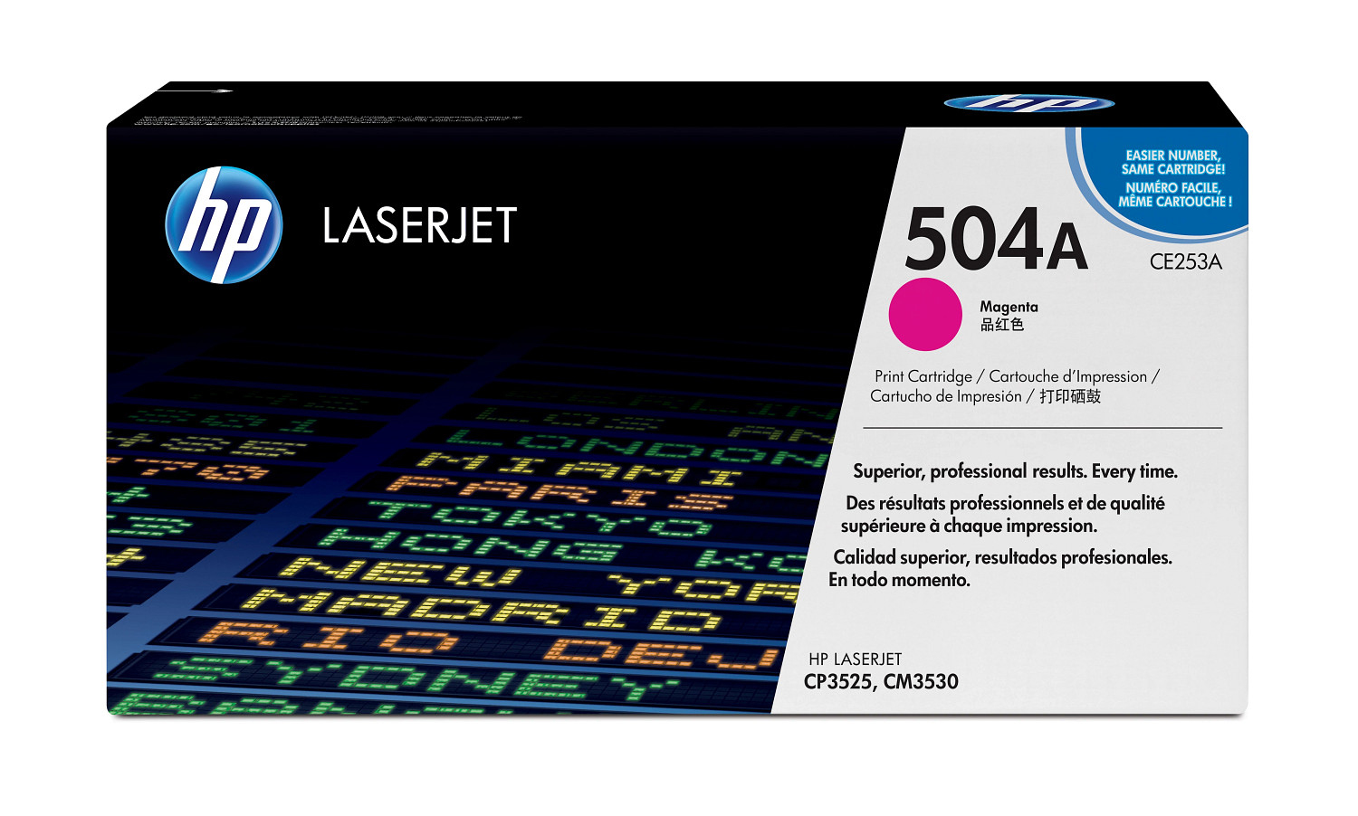 HP 504A MAGENTA LJ TONER CART CE253A HP — view 2