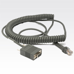 ZEBRA CABLE SCAN UNI SER 12FT ZEBRA — view 2