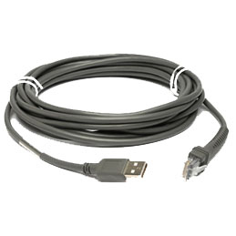 ZEBRA CABLE SCAN UNI USB 15FT STR ZEBRA — view 2