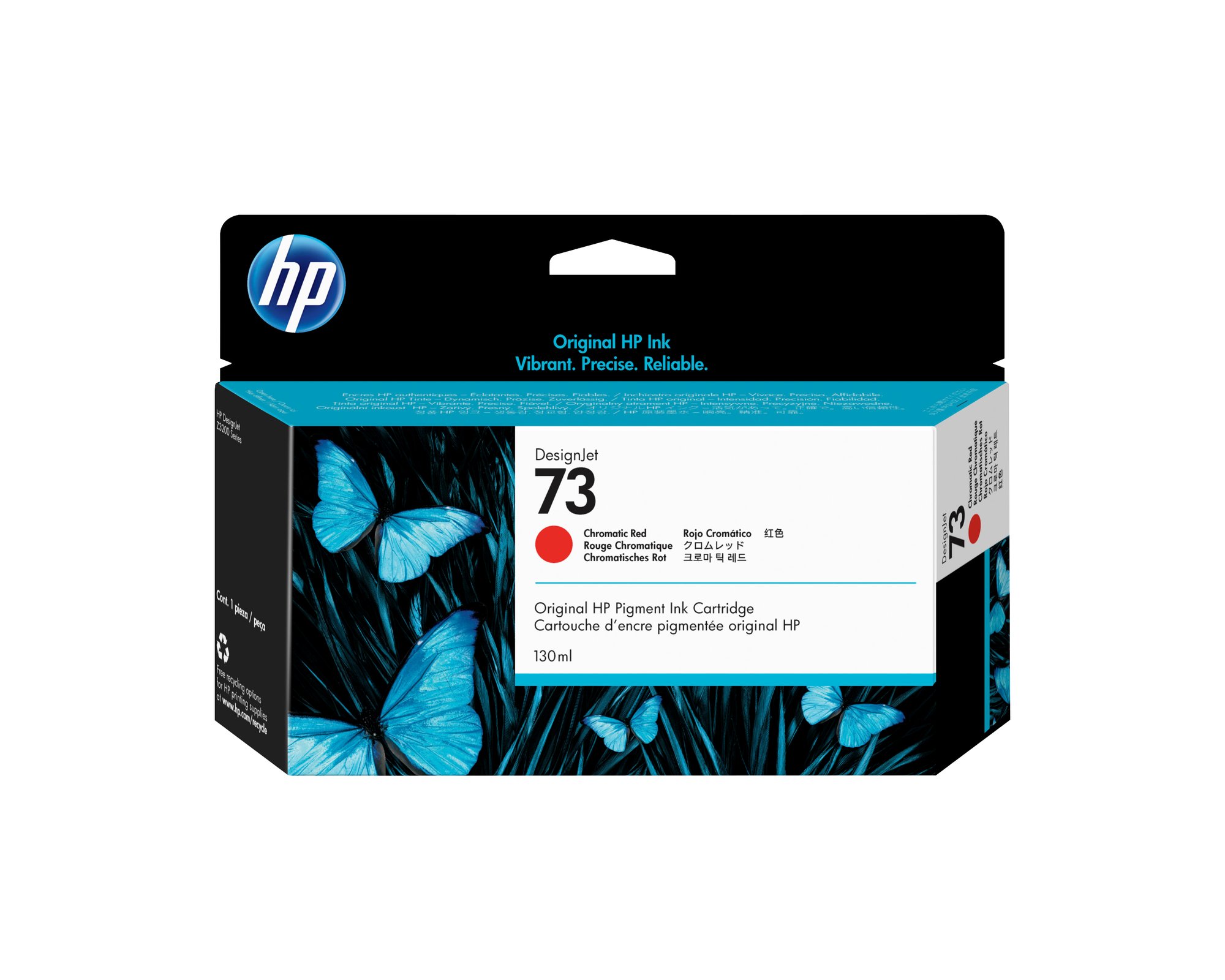 HP 73 130-ml Chromatic Red Ink Cartridge HP — view 2