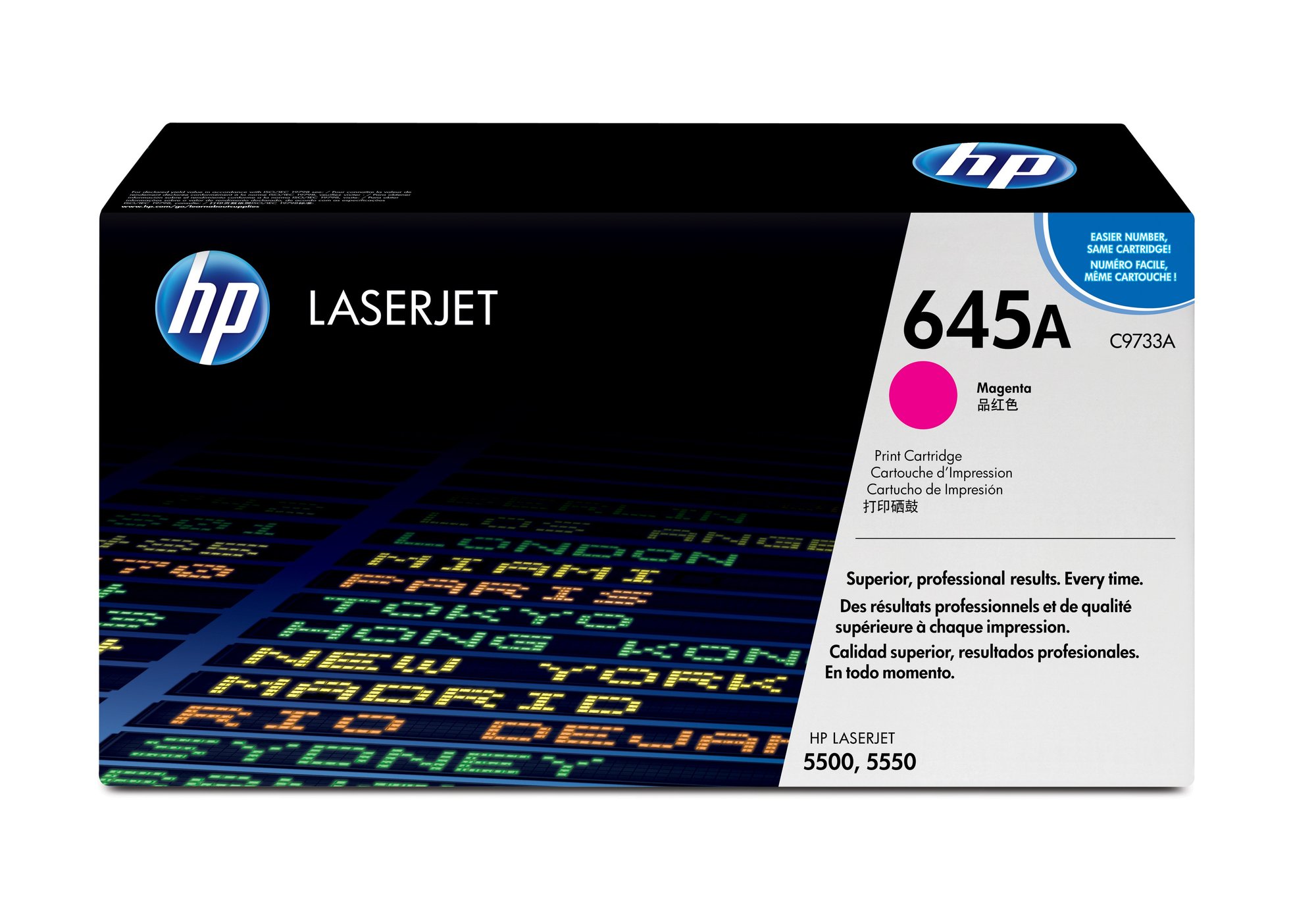 HP 645A MAGENTA LJ TONER CART C9733A HP — view 2