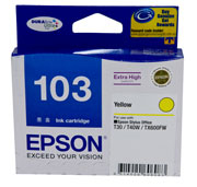 EPSON 103 EXTRA HIGH CAP INK CARTRIDGE YELLOW EPSON — view 2