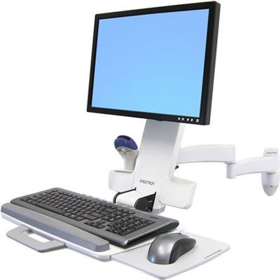 ERGOTRON 200 Series Combo Arm WHT Colour ERGOTRON — view 2