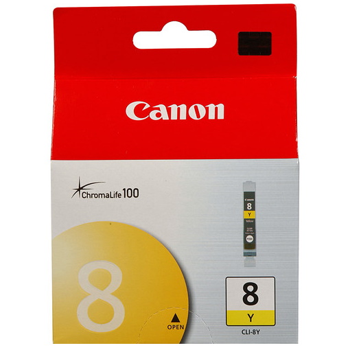 CANON YLLW CLI8Y INK CART IP4200 4300 5200 MP5 CANON — view 1