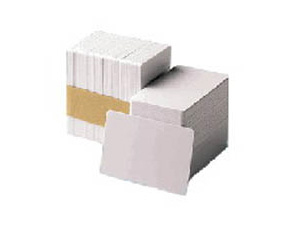 ZEBRA WHITE PVC CARDS 30 MIL (500 CARDS ZEBRA — view 2