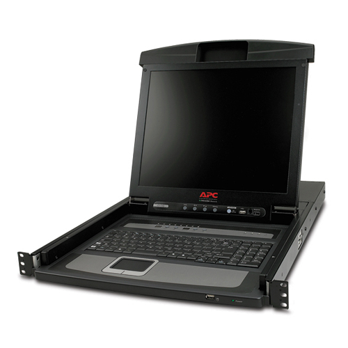 APC 17IN Rack LCD Console with Integrated 8 APC — view 2