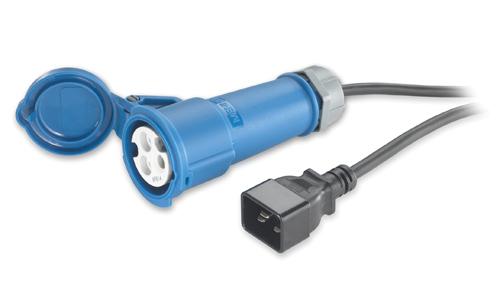 APC Power Cord. C20 to IEC309 (16A). 2.5m APC — view 2
