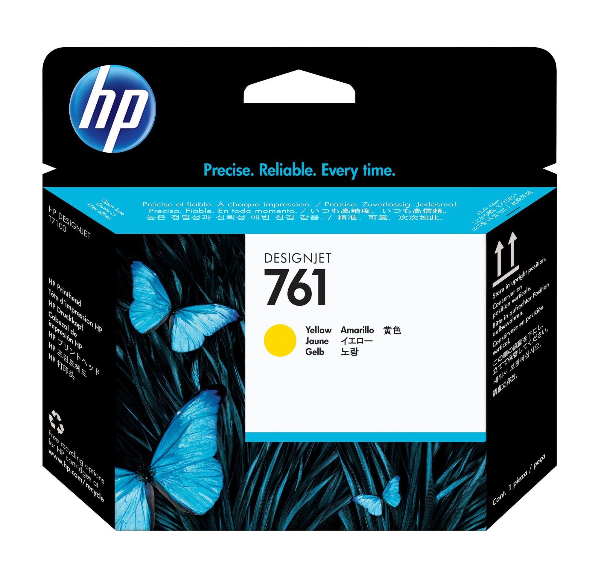 HP 761 Yellow Inkjet Printhead HP — view 2