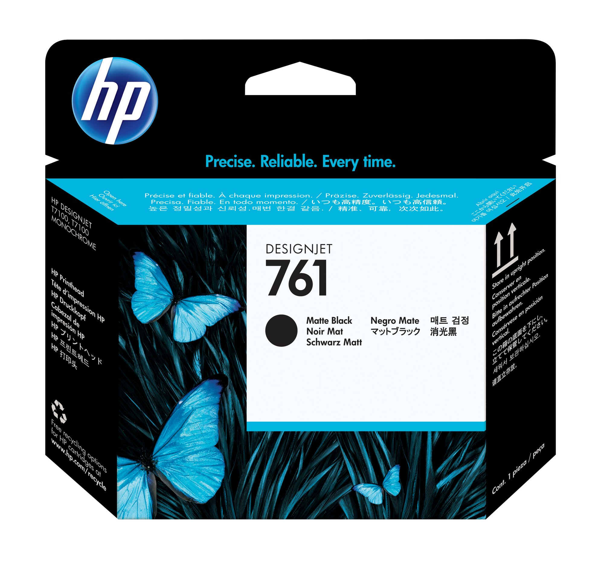HP 761 Matte Black Inkjet Printhead HP — view 2