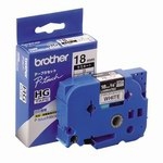 BROTHER HG241 : Black on White 18mm BROTHER — view 2