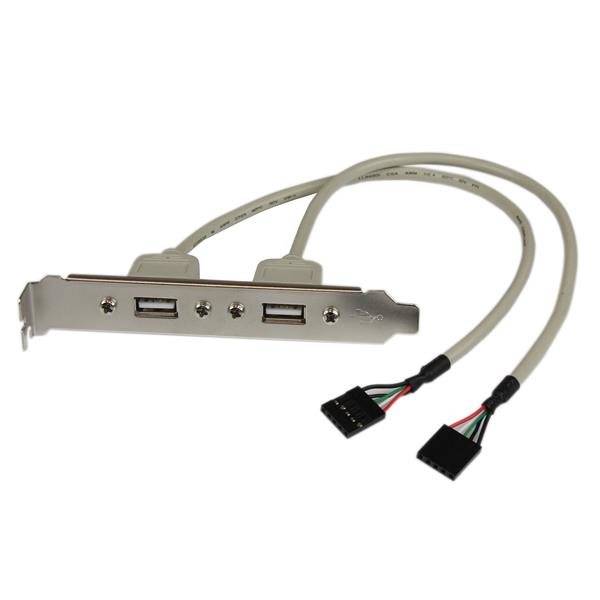StarTech.com 2 Port USB A Slot Plate Adapter StarTech.com — view 2