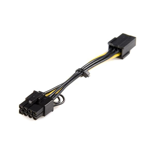StarTech.com PCIe 6 pin to 8 pin Power Adapter Cable. StarTech.com — view 2