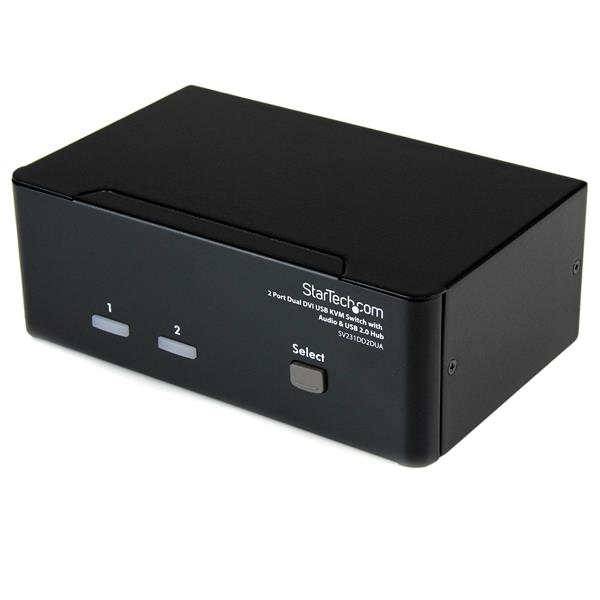 StarTech.com 2 Port Dual DVI USB KVM Switch StarTech.com — view 2