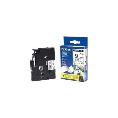 BROTHER TZE-FXE221 - 9 mm Black/White BROTHER — view 2
