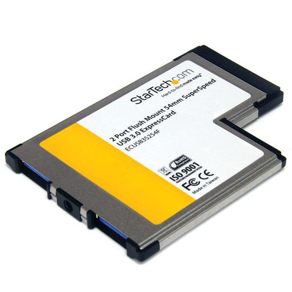 StarTech.com Flush Mount ExpressCard 54mm USB 3 Card StarTech.com — view 2
