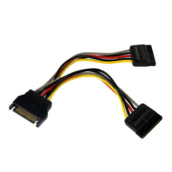 StarTech.com 6in SATA Power Y Splitter Cable Adapter StarTech.com — view 2