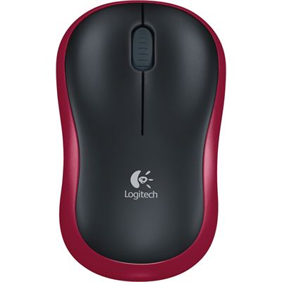 LOGITECH M185 WIRELESS MOUSE - RED LOGITECH — view 2