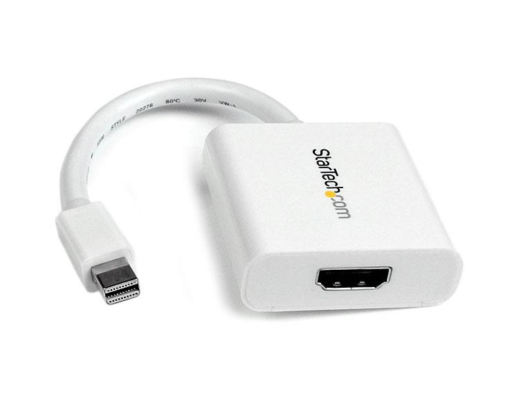 StarTech.com Mini DisplayPort to HDMI Adapter - White StarTech.com — view 2