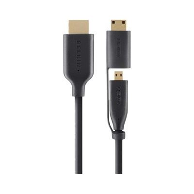 BELKIN Essntl HiSpd Mcro HDMI Cbl w/Mini Adptr BELKIN — view 2