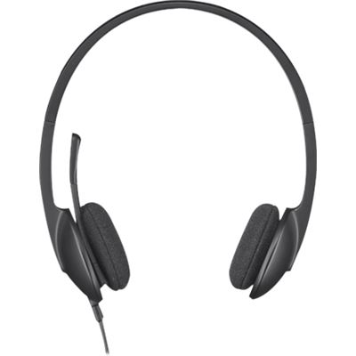LOGITECH H340 USB HEADSET - BLACK. LOGITECH — view 2