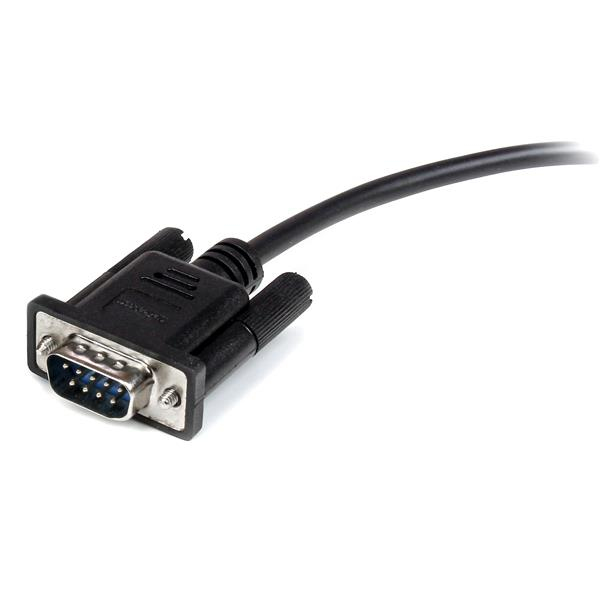 StarTech.com 2m Straight Through Serial Cable M/F BK StarTech.com — view 4