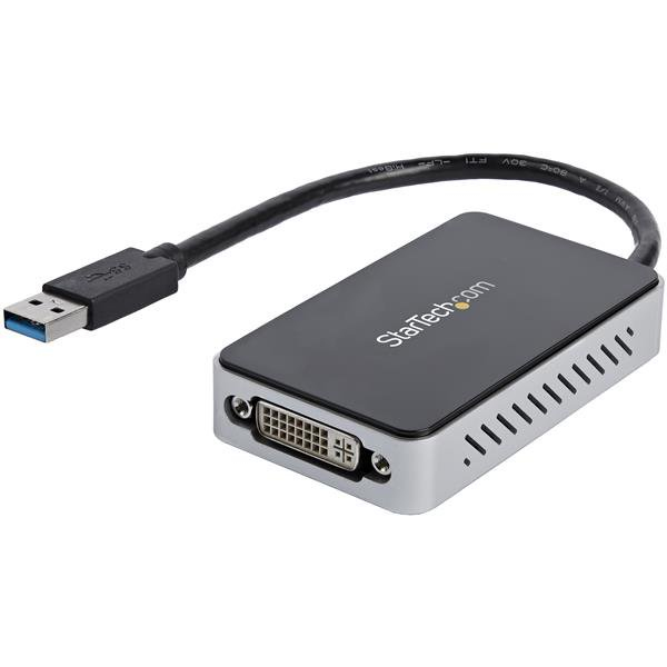 StarTech.com USB 3 to DVI Adapter with 1-Port USB Hub StarTech.com — view 2