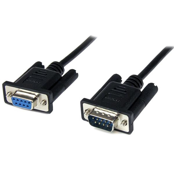 StarTech.com 2m Black DB9 RS232 Null Modem Cable F/M StarTech.com — view 2