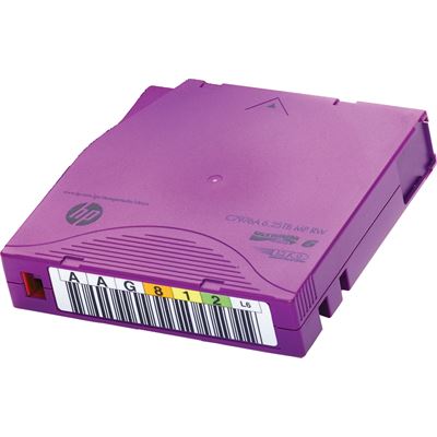 Hewlett Packard Enterprise DATA CARTRIDGE LTO-6 ULTRIUM Hewlett Packard Enterprise — view 2