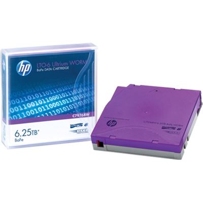 Hewlett Packard Enterprise Data Cartridge LTO6 Ultrium 6.25 TB BaFe Hewlett Packard Enterprise — view 2